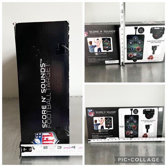 Franklin Sports NFL Score N’ Sounds Electronic Football Target Toss Game - Picture 12 of 12
